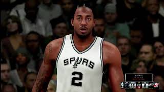 NBA 2K16 Spurs vs Grizzlies [upl. by Jepum]