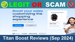 Titan Boost Reviews  Jun 2024 Beware of Scam Watch Now [upl. by Kora]