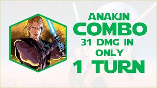 MOGS ANAKIN COMBO  31 DAMAGE  Star Wars Unlimited  Deck Idea ENUS [upl. by Nwahsirhc]