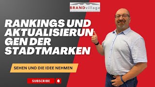 Stadtmarken im Vergleich  Ranking  MarkenNews  Top News  Marken Updates [upl. by Icram187]