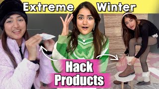 Trying Viral Winter Hack Products from Amazon 🥶  Do They Even Work [upl. by Zsa40]