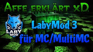 LabyMod  LabyMod 3 für MinecraftMultiMC Launcher [upl. by Ise]