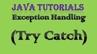 102 Exception Handling in Java Practical Part 1 Try Catch [upl. by Storm602]