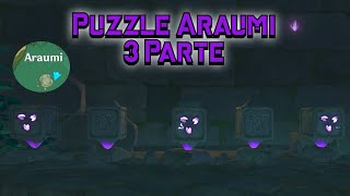 Puzzle Cubos Araumi 3 Parte  Genshin Impact [upl. by Darnell]