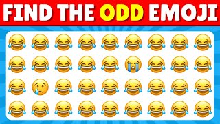 Find The ODD One Out  Emoji Quiz 6 [upl. by Dedrick]