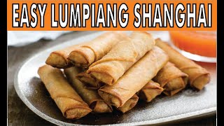 Easy Lumpiang Shanghai Recipe by CookinGee [upl. by Asela953]