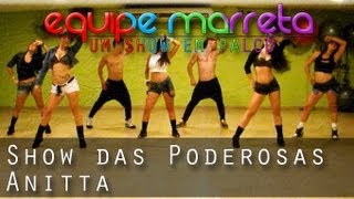 Show das Poderosas  Anitta  Coreografia  Professor Jefin [upl. by Asiil]