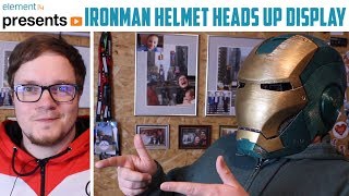 IronMan Helmet Heads Up Display [upl. by Ariel]