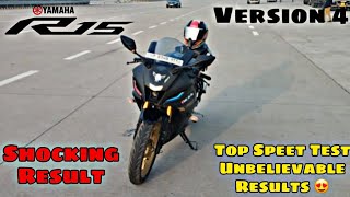 R15 v4 top speed 🥶🥵😷155cc top speed 155😱😱 5 second me 100😱😱 💯 [upl. by Ttiwed929]