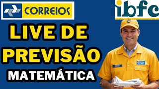 CONCURSO DOS CORREIOS  AS 10 QUESTÕES DE MATEMÁTICA QUE VÃO CAIR NA SUA PROVA  IBFC correios [upl. by Ynavoj]