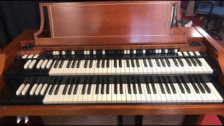 Used Hammond A100 Organ with Leslie Model 145 Tone Cabinet [upl. by Notnilk186]