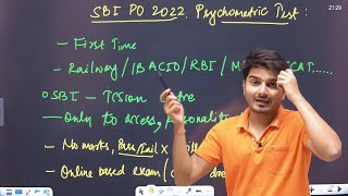 SBI PO 2022 Psychometric Test Questions amp Preparation  Dress Code  Vijay Mishra [upl. by Aicala]