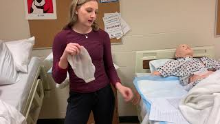 Nursing Assisting Skill VIII Caring for an Ostomy [upl. by Chris]