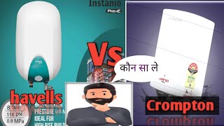 havells vs crompton geyser  review [upl. by Atirehc]