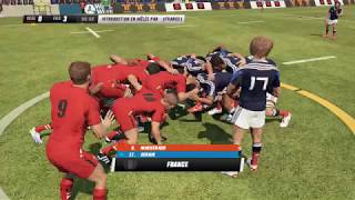 PAYS DE GALLES  FRANCE  Rugby Challenge 3 [upl. by Krein]