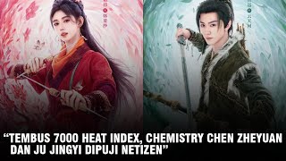 Chemistry Chen Zheyuan dan Ju Jingyi Dipuji Netizen di Chinese Paladin 4 [upl. by Eigriv977]