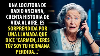 UNA LOCUTORA DE RADIO ANCIANA CUENTA HISTORIA DE VIDA AL AIRE ES SORPRENDIDA POR UNA LLAMADA [upl. by Amat]