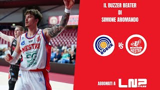 AZ Pneumatica Robur Saronno vs Gemini Mestre  Il buzzer beater di Aromando [upl. by Solracsiul611]