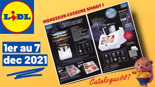 ARRIVAGE LIDL CATALOGUE  1ER AU 7 DÉCEMBRE 2021 [upl. by Karlik]