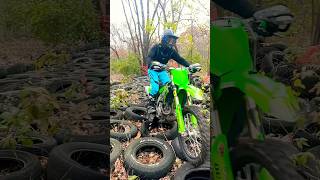 KX450 Tire Pit [upl. by Atnuahs]