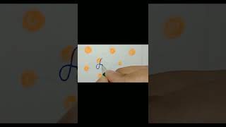 Advik name calligraphy with gel pen😮 shorts calligraphy namewriting [upl. by Nepsa]