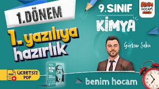 9Sınıf  Kimya  1Dönem  1Yazılıya Hazırlık  Görkem ŞAHİN [upl. by River]