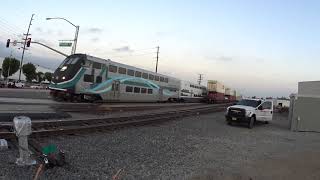 Metrolink Loud Cab Car HornEMD F125 [upl. by Keldah]