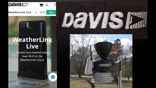 Davis WeatherLink Live How to and Review By KVUSMC [upl. by Lemert]