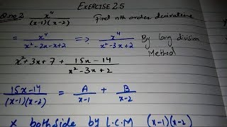 Nth Derivative Exercise 25Part2Calculus With Analytic Geometry by SM YUSUF [upl. by Gard]