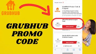 Grubhub PROMO CODE 2024 [upl. by Hermia232]