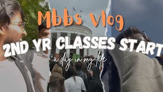 MBBS VLOG 🇷🇺  2nd YEAR CLASSES START  KABARDINOBALKARIAN STATE MEDICAL UNIVERSITY 🏫 [upl. by Ahselet]