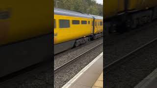 4330343251 working 1Q25 Northampton to Stoke On Trent North Colasrail class43 testtrain Hst [upl. by Llenaej120]