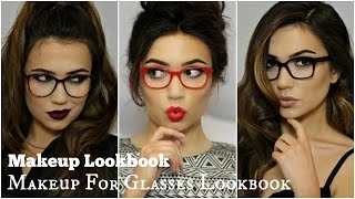 Makeup For Glasses Lookbook  TheMakeupChair AD [upl. by Uta68]