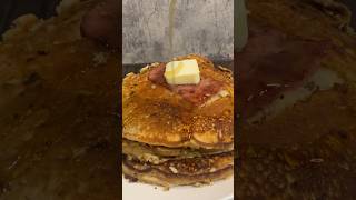 Bacon Pancakes food trending viral youtube youtubeshorts shorts foodie fyp fypシ chefleo95 [upl. by Oicnaneb]