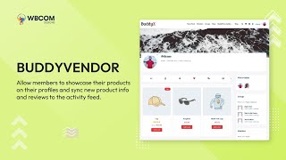 BuddyVendor  BuddyPress Multivendor Marketplace Plugin [upl. by Sollie]