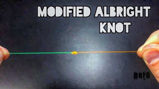 Modified Albright Knot [upl. by Ennaitsirk484]