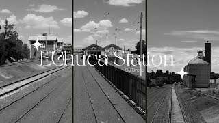 Echuca Railway Station By Drone [upl. by Miller241]