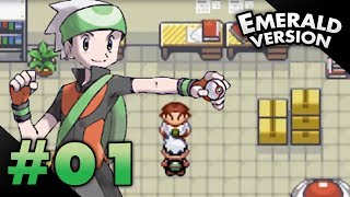 Lets Play Pokemon Emerald  Part 1  A new quest [upl. by Tama168]