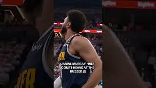 Murray half court heave at the buzzer [upl. by Merrill]