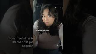 Nose job recovery update comedyvideos weightloss acne nose vlog lifestyle [upl. by Erodasi828]