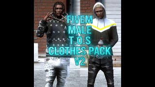 Fivem Male TOS Clothes Pack V2 Lore Friendly [upl. by Shelly323]