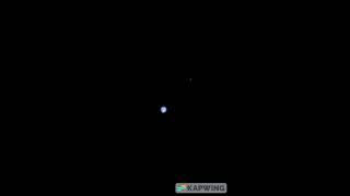 uranus through back yard telescopeshorts viral space [upl. by Aenaj94]