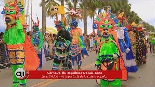 Carnaval de República Dominicana la festividad más importante de la cultura popular [upl. by Leamsi]