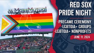 Red Sox Celebrate 11th Annual Pride Night At Fenway Park [upl. by Tega]