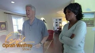 Tour the Clintons Chappaqua New York Home  The Oprah Winfrey Show  Oprah Winfrey Network [upl. by Poll]