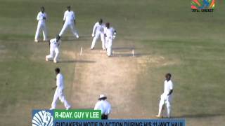 GUY JAGUARS AMATEUR FOOTAGE GUDAKESH 11 WICKET HAUL AGAINST LEEWARDS HURRICANES [upl. by Clarine]