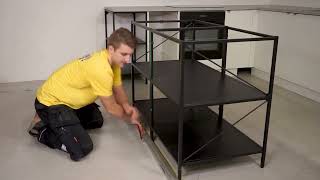 Installing your IKEA ENHET kitchen  Part 5 Kitchen island [upl. by Fusco625]