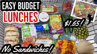 A WEEK OF CHEAP AND EASY LUNCHES  BUDGET FRIENDLY LUNCH IDEAS  NO SANDWICHES [upl. by Sylvie]