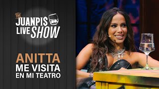 Anitta la diosa de Brasil me visita en mi teatro  The Juanpis Live Show [upl. by Wilburt]