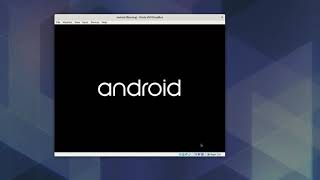 Android x86 VirtualBox input demo [upl. by Leaffar532]